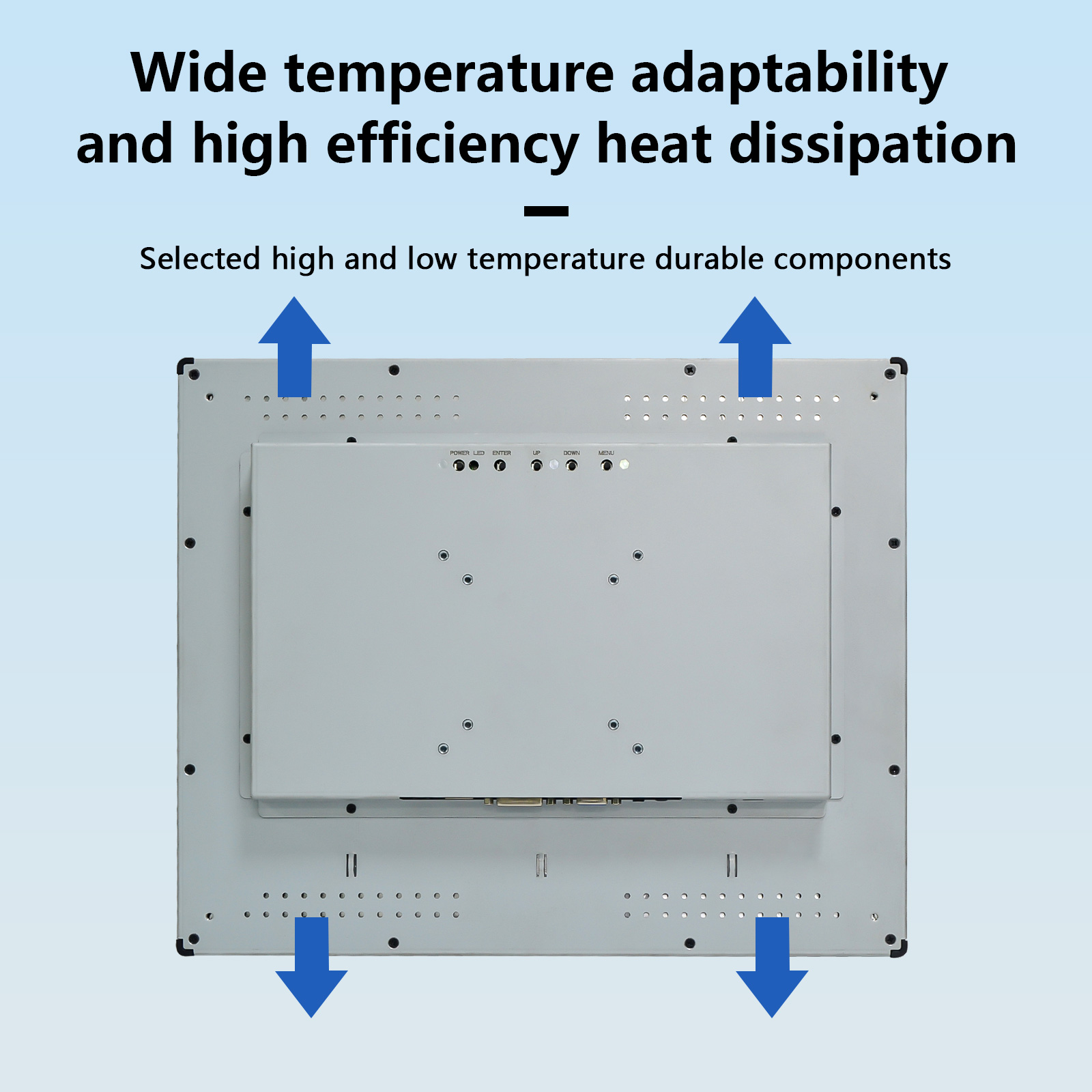 Touch Panel Industrial Pc 10.1 12.1 15.6 17 19 Inch Lcd Panel Pc Wall Mount Android Industrial Panel Pc