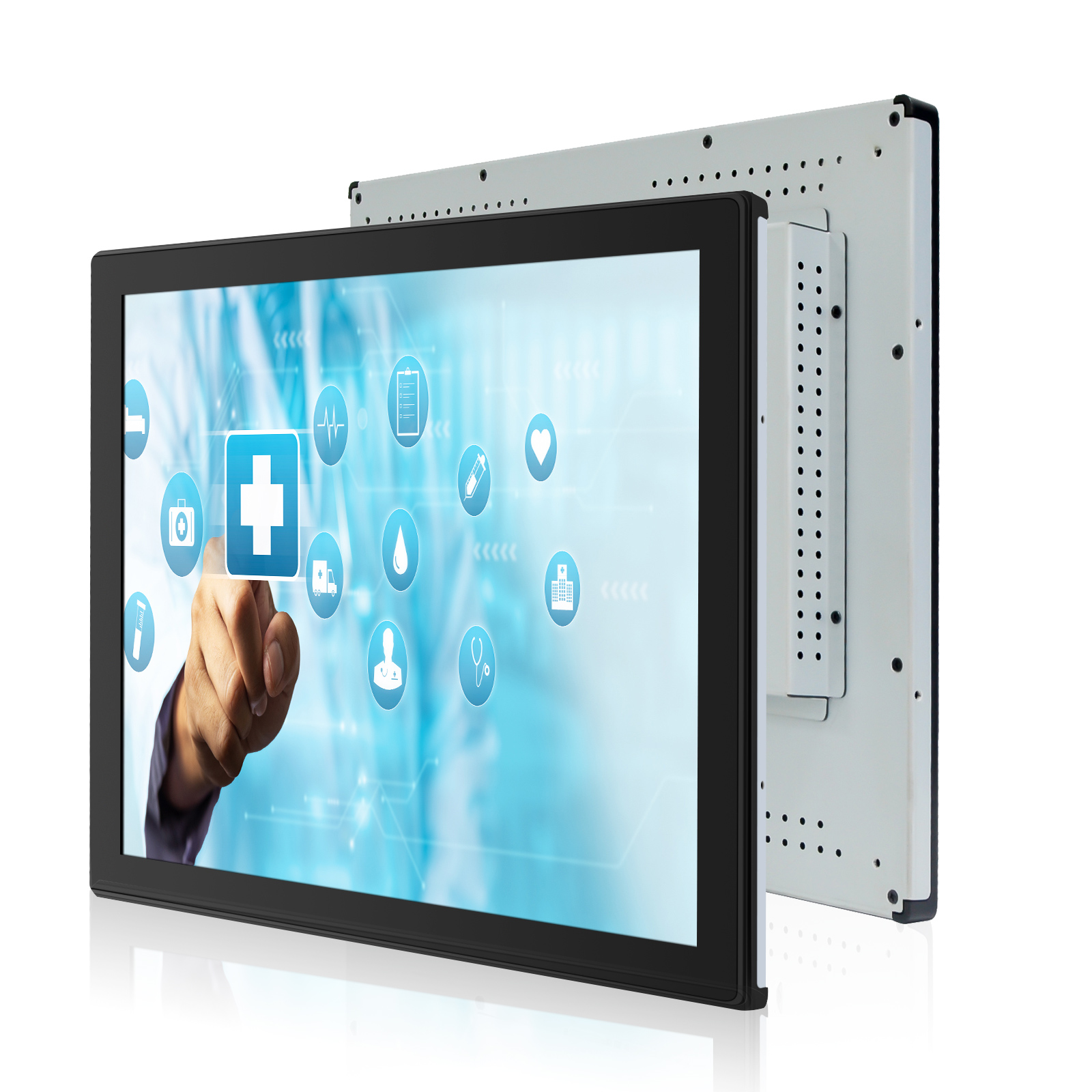 Touch Panel Industrial Pc 10.1 12.1 15.6 17 19 Inch Lcd Panel Pc Wall Mount Android Industrial Panel Pc