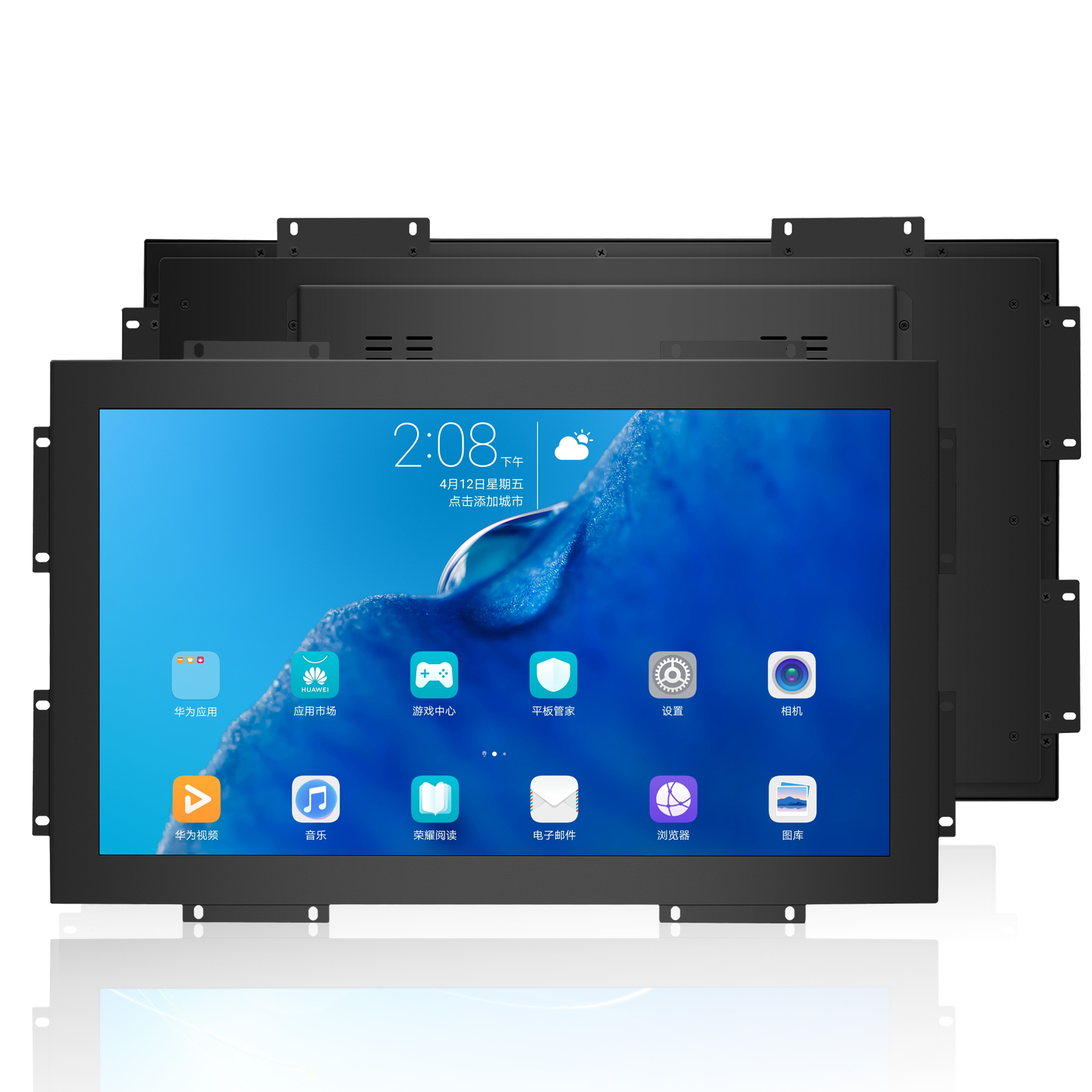 7 10.4 12 inch ips panel industrial capacitive touch screen IP65 waterproof and dustproof medical touch monitor