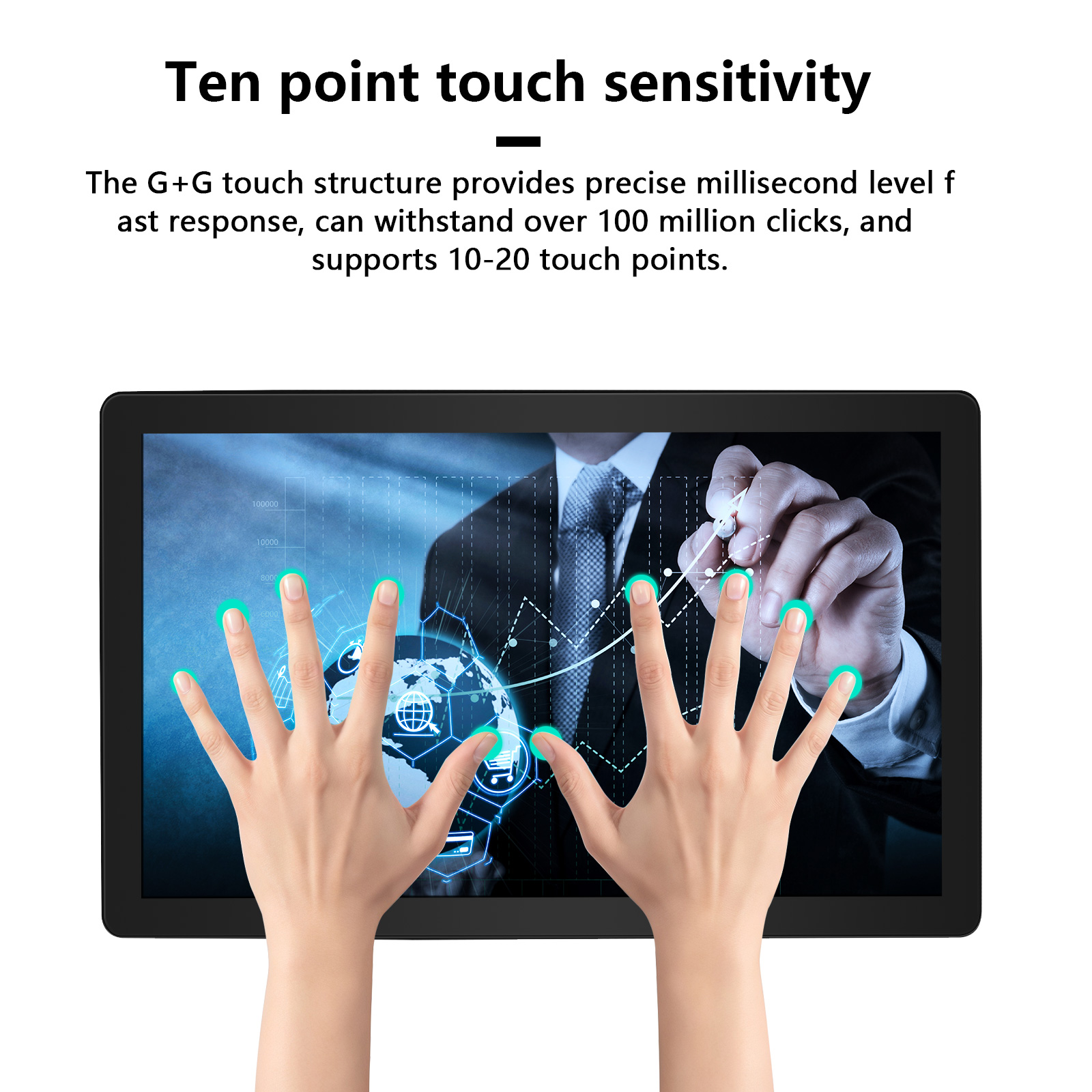 Industrial Touch Panel PC - Embedded 7 10.1 13.3 Inch Windows Capacitive Industrial Computer