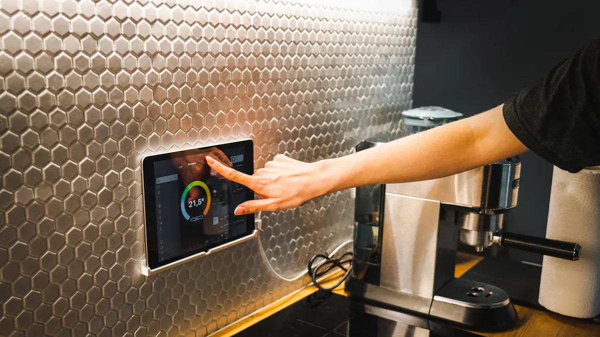 Industrial capacitive touch screens make work simple
